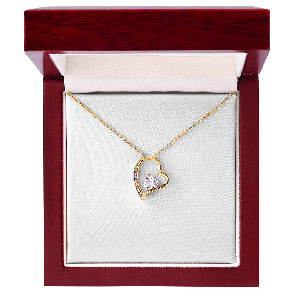 Forever Love Heart Necklace – Timeless Gift for Her