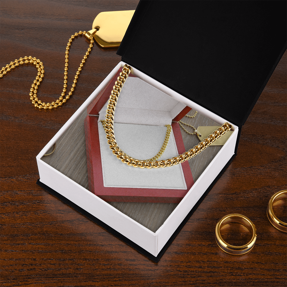 Luxury Cuban Link Chain – A Gift of Confidence