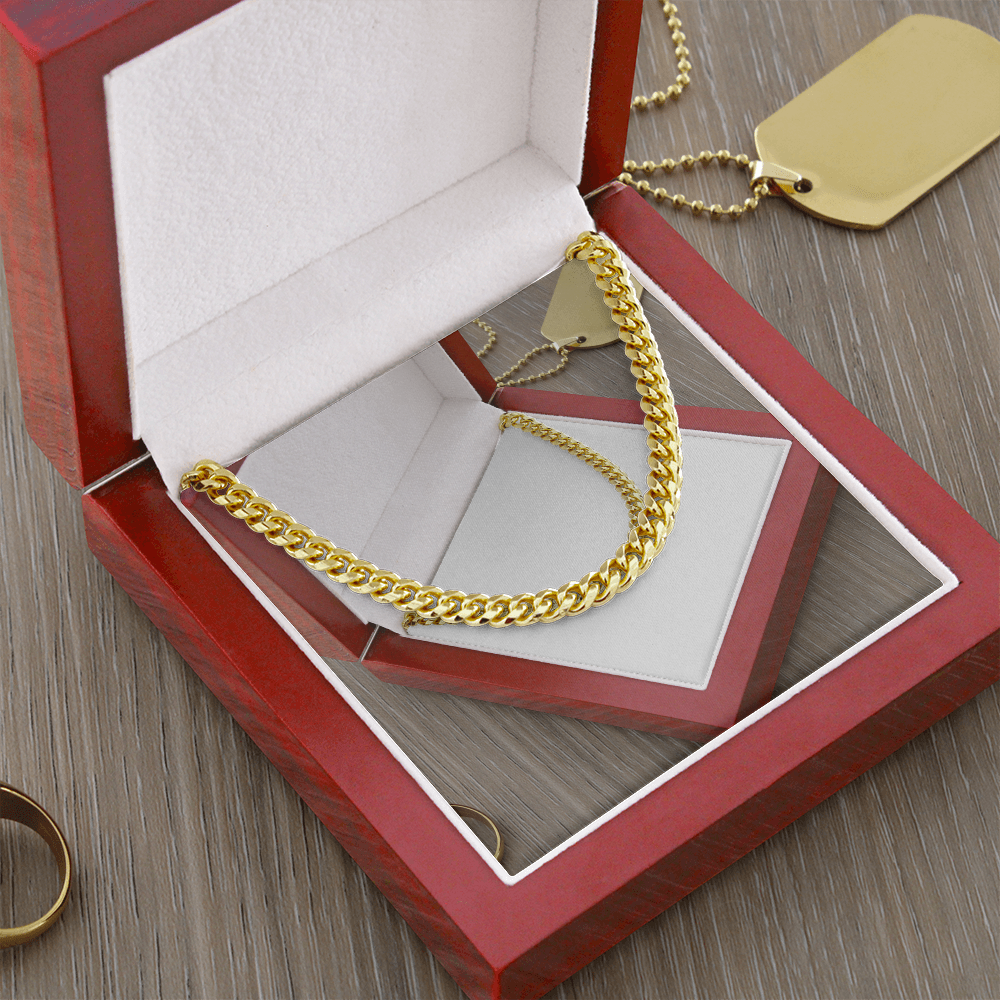 Luxury Cuban Link Chain – A Gift of Confidence