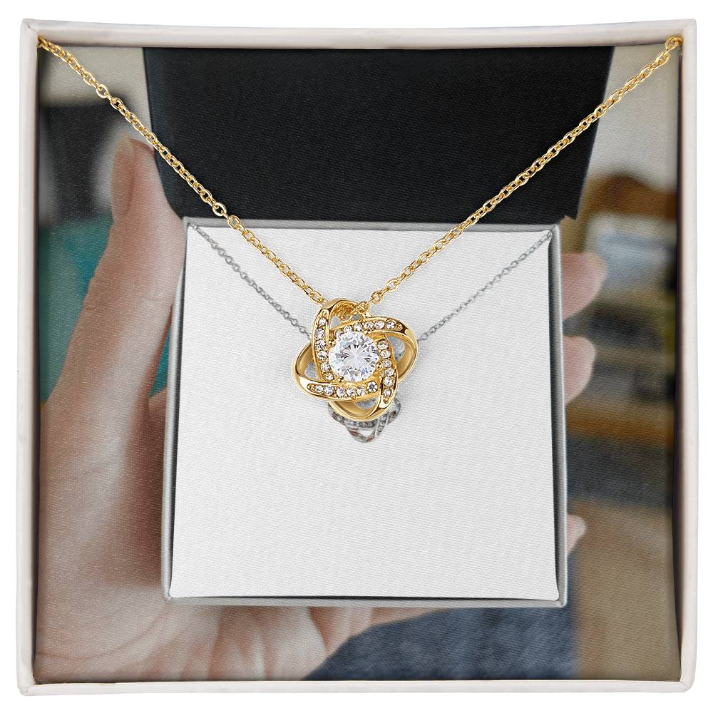 Love Knot Necklace – Perfect Gift for Wife, Girlfriend, or Fiancée