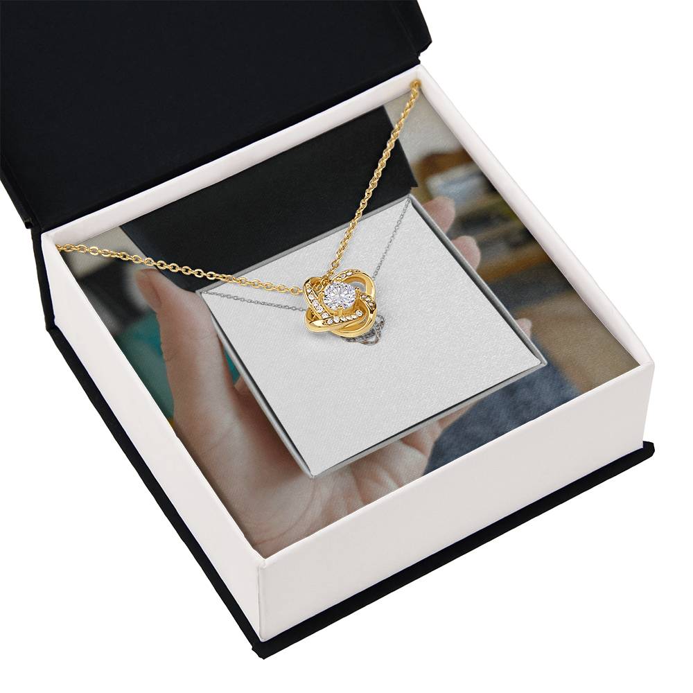 Love Knot Necklace – Perfect Gift for Wife, Girlfriend, or Fiancée