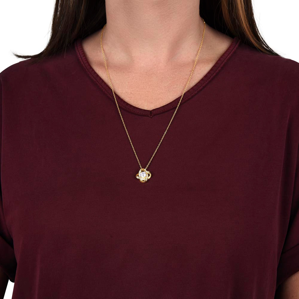 Love Knot Necklace – Perfect Gift for Wife, Girlfriend, or Fiancée