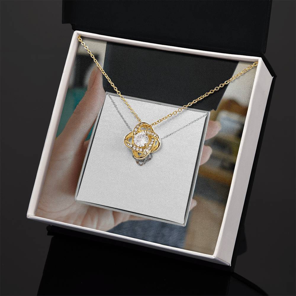 Love Knot Necklace – Perfect Gift for Wife, Girlfriend, or Fiancée