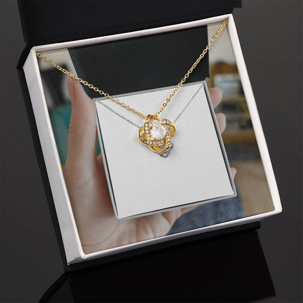 Love Knot Necklace – Perfect Gift for Wife, Girlfriend, or Fiancée