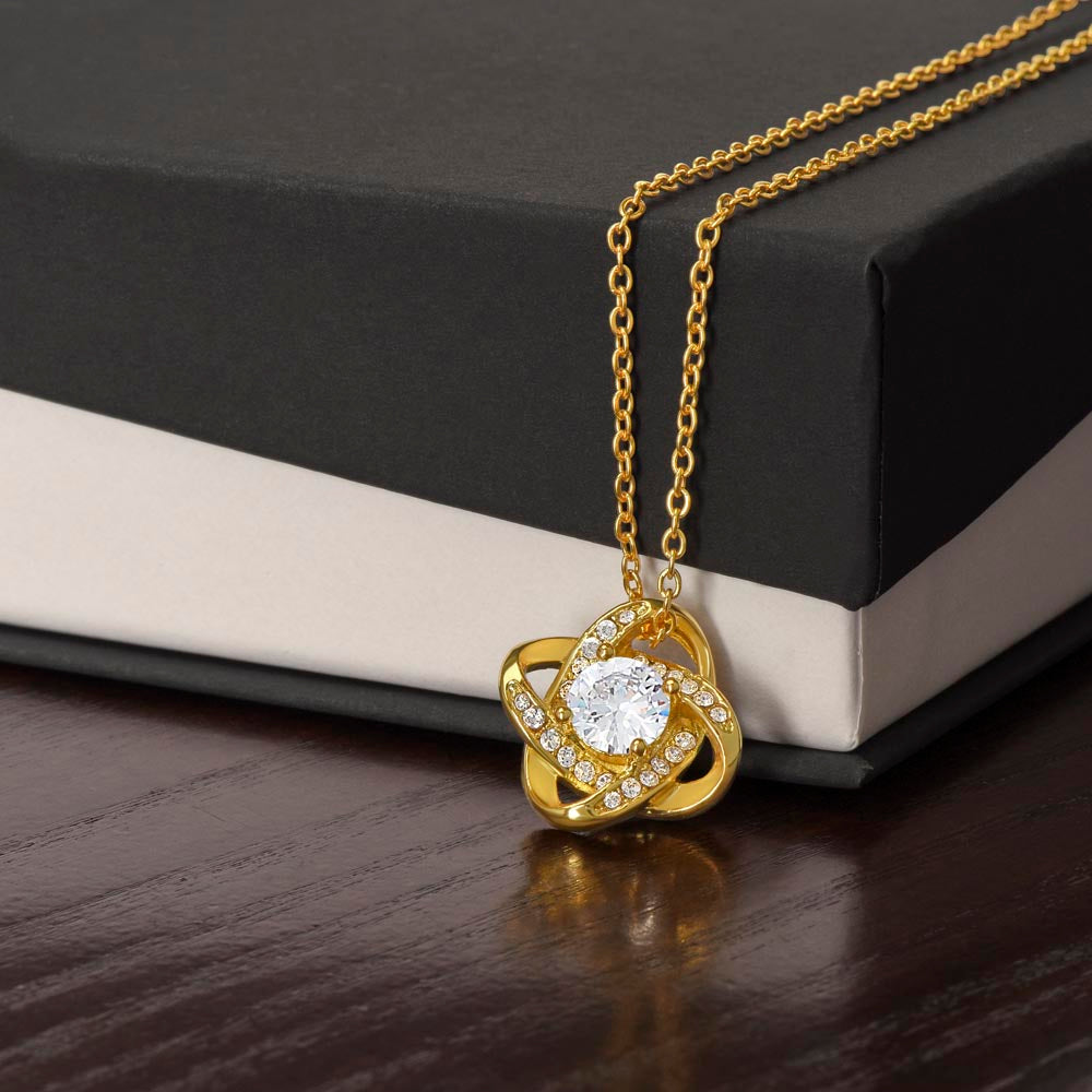 Love Knot Necklace – Perfect Gift for Wife, Girlfriend, or Fiancée
