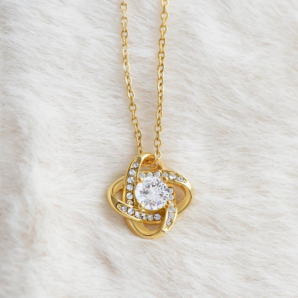Love Knot Necklace – Perfect Gift for Wife, Girlfriend, or Fiancée