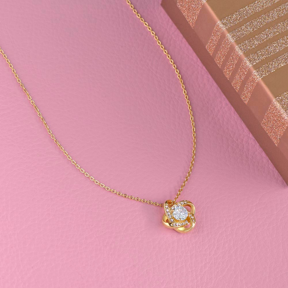 Love Knot Necklace – Perfect Gift for Wife, Girlfriend, or Fiancée
