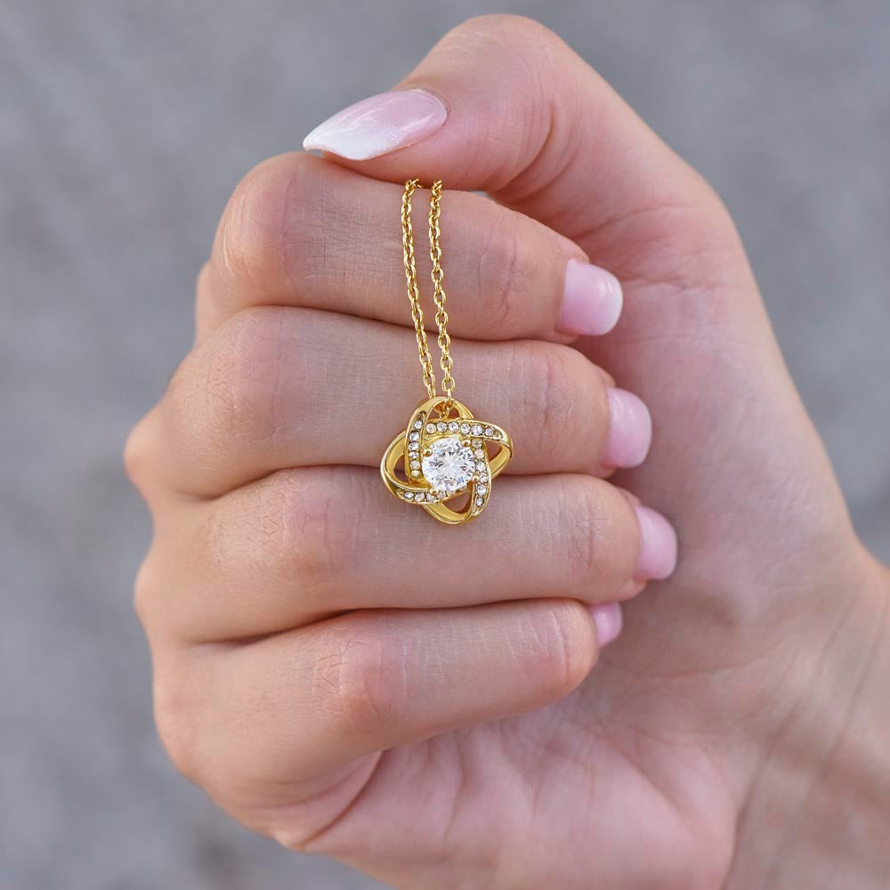 Love Knot Necklace – Perfect Gift for Wife, Girlfriend, or Fiancée