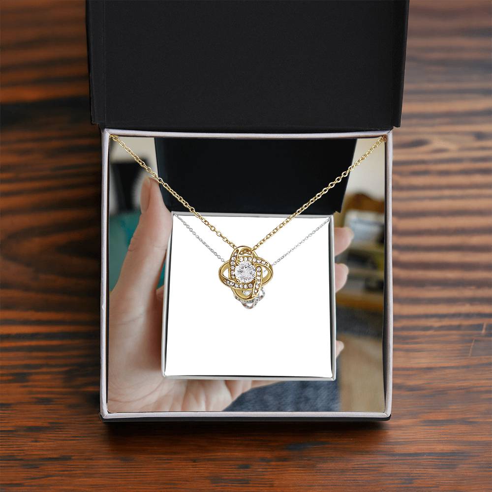 Love Knot Necklace – Perfect Gift for Wife, Girlfriend, or Fiancée