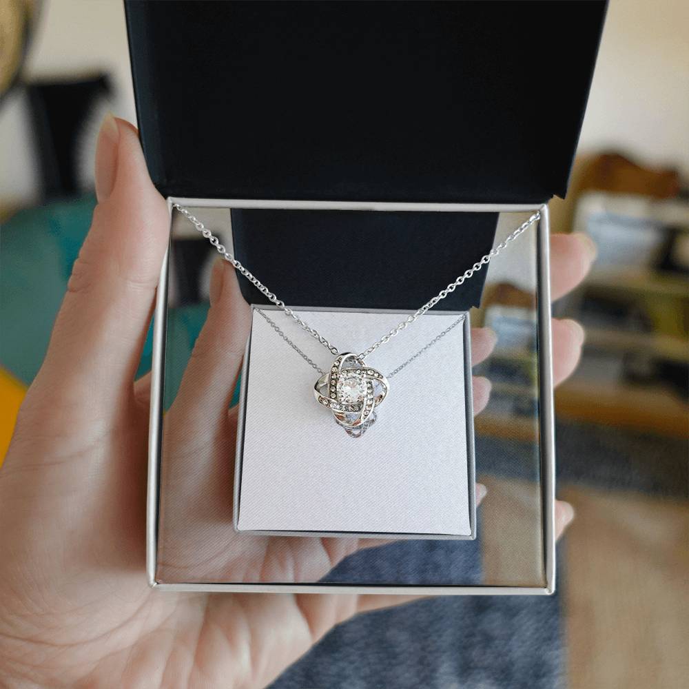 Love Knot Necklace – Perfect Gift for Wife, Girlfriend, or Fiancée