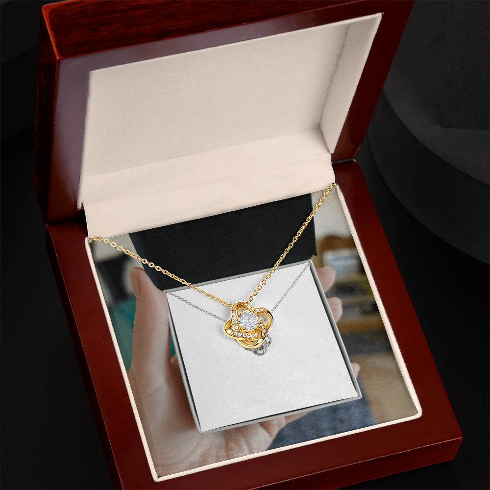 Love Knot Necklace – Perfect Gift for Wife, Girlfriend, or Fiancée