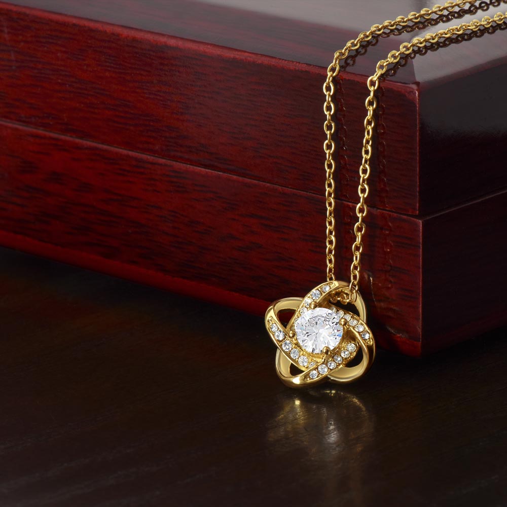 Love Knot Necklace – Perfect Gift for Wife, Girlfriend, or Fiancée