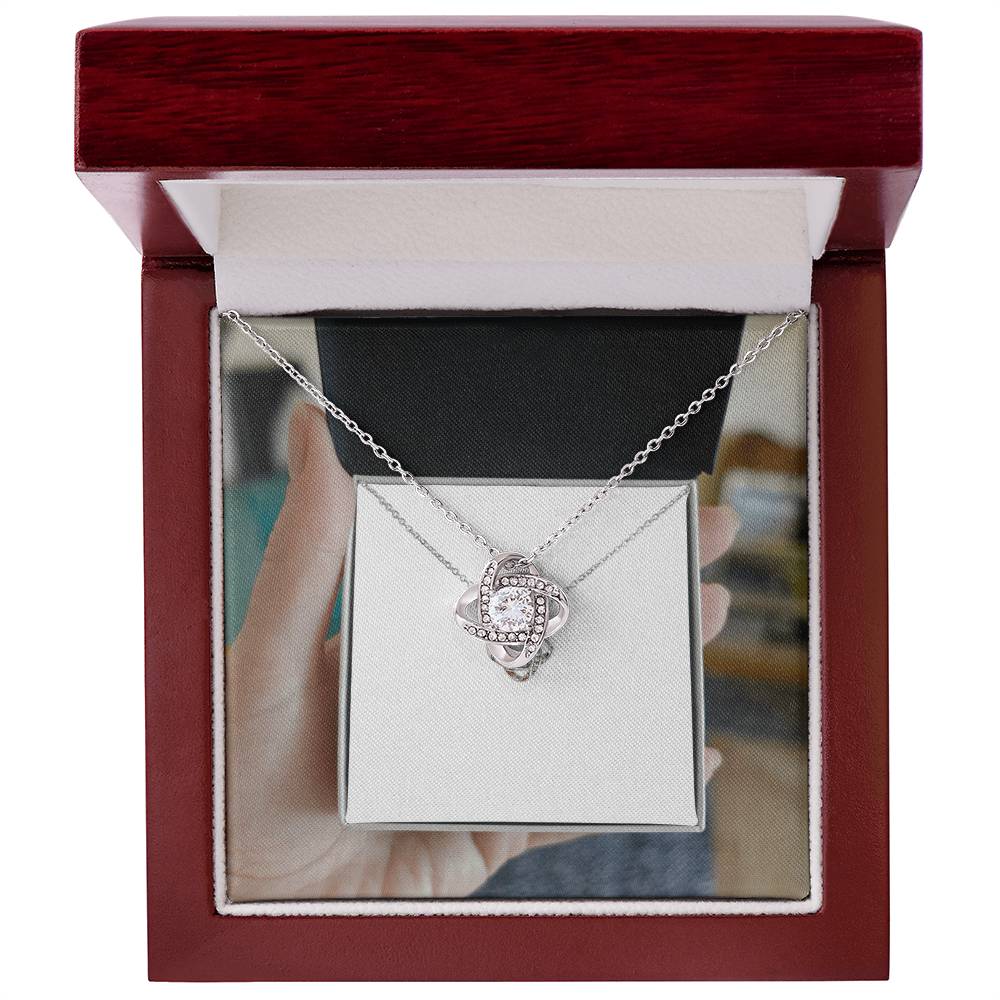 Love Knot Necklace – Perfect Gift for Wife, Girlfriend, or Fiancée
