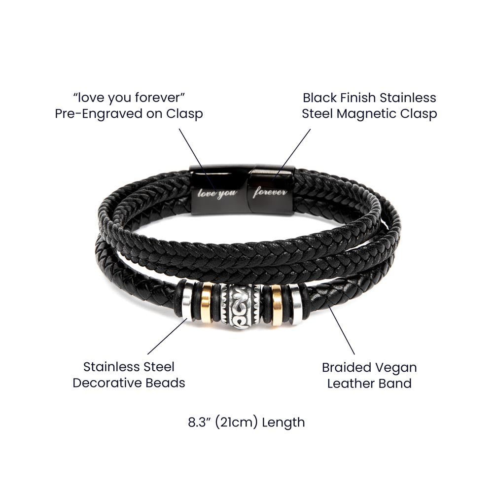 Forever Yours – Love You Forever Bracelet ❤️