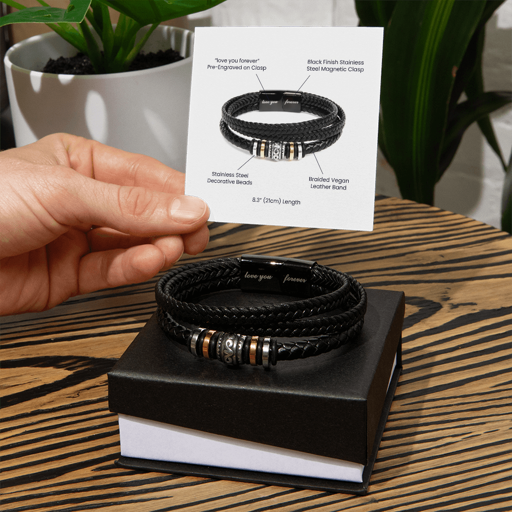 Forever Yours – Love You Forever Bracelet ❤️