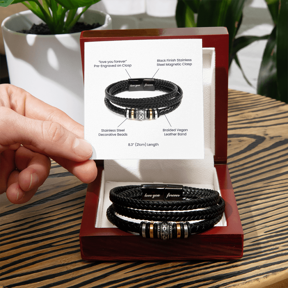Forever Yours – Love You Forever Bracelet ❤️
