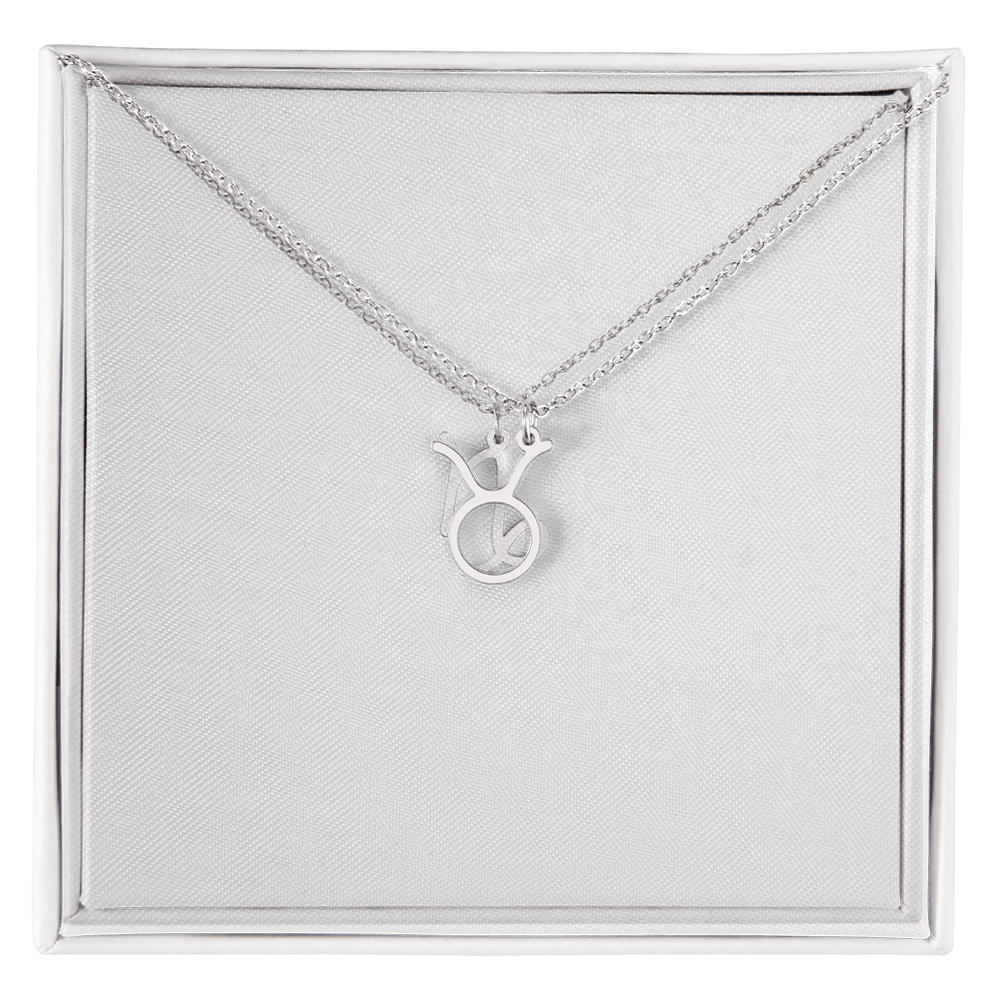 Personalized Zodiac Sign Necklace – Star Sign Jewelry for Birthday or Anniversary