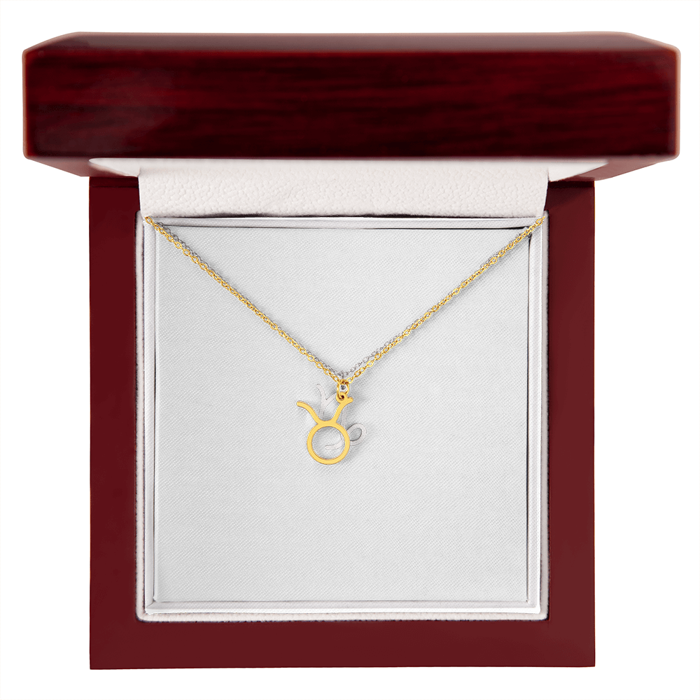 Personalized Zodiac Sign Necklace – Star Sign Jewelry for Birthday or Anniversary