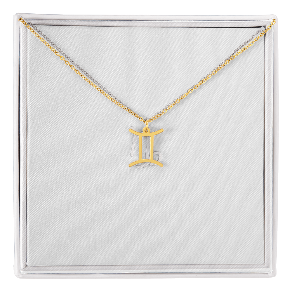 Personalized Zodiac Sign Necklace – Star Sign Jewelry for Birthday or Anniversary