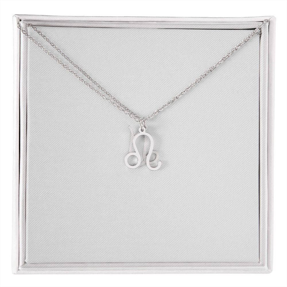 Personalized Zodiac Sign Necklace – Star Sign Jewelry for Birthday or Anniversary