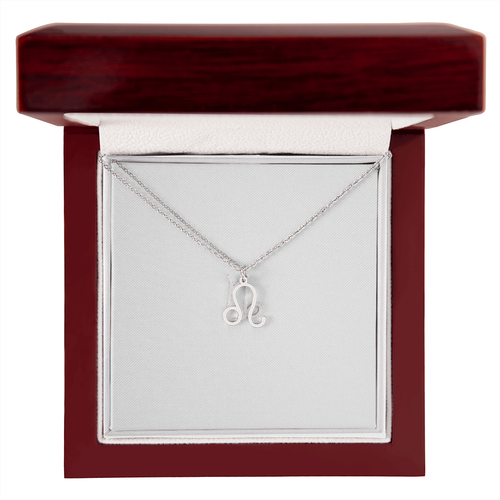 Personalized Zodiac Sign Necklace – Star Sign Jewelry for Birthday or Anniversary
