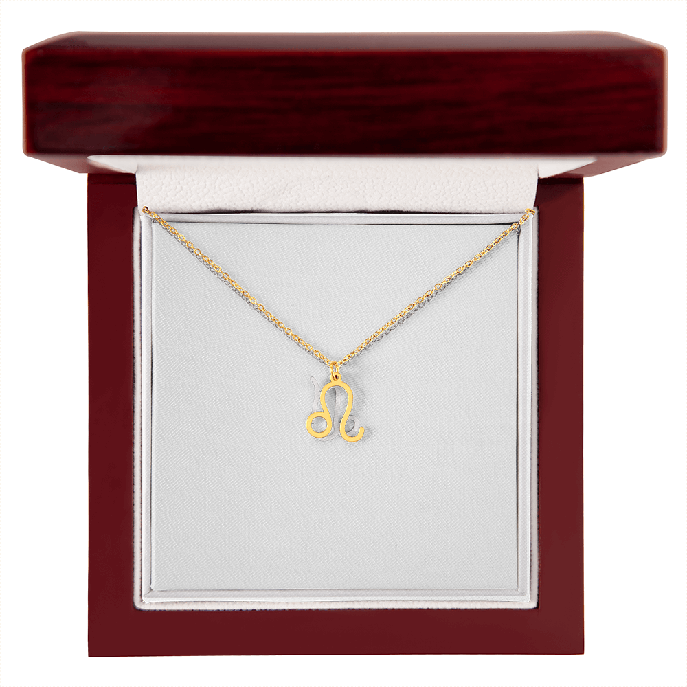 Personalized Zodiac Sign Necklace – Star Sign Jewelry for Birthday or Anniversary
