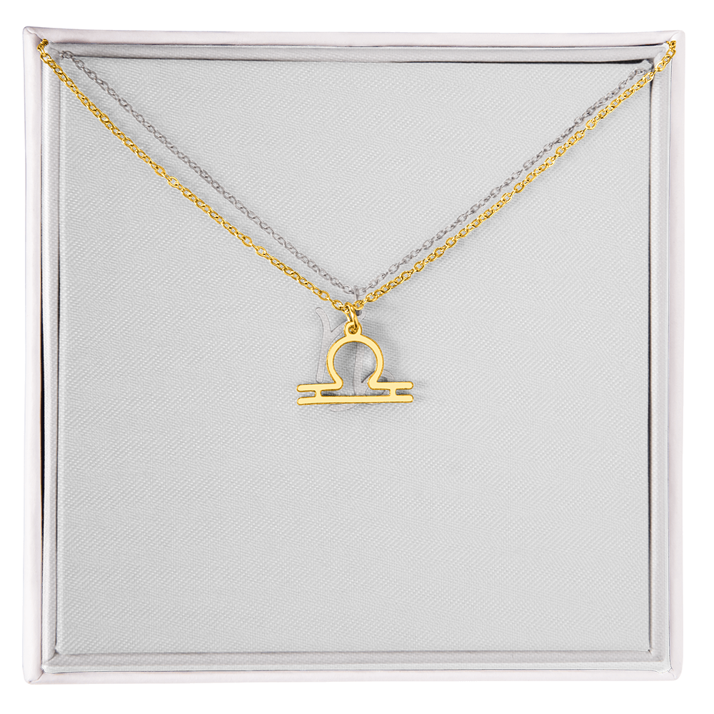 Personalized Zodiac Sign Necklace – Star Sign Jewelry for Birthday or Anniversary