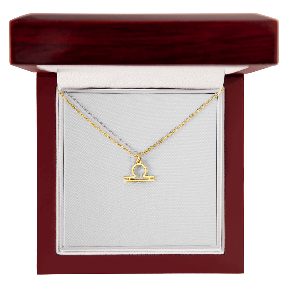 Personalized Zodiac Sign Necklace – Star Sign Jewelry for Birthday or Anniversary