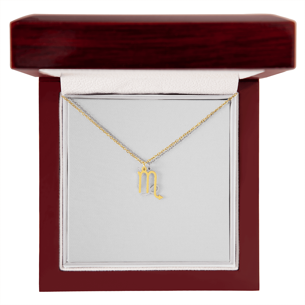 Personalized Zodiac Sign Necklace – Star Sign Jewelry for Birthday or Anniversary