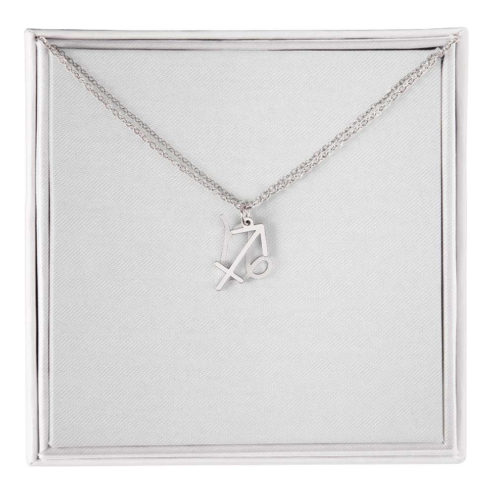 Personalized Zodiac Sign Necklace – Star Sign Jewelry for Birthday or Anniversary