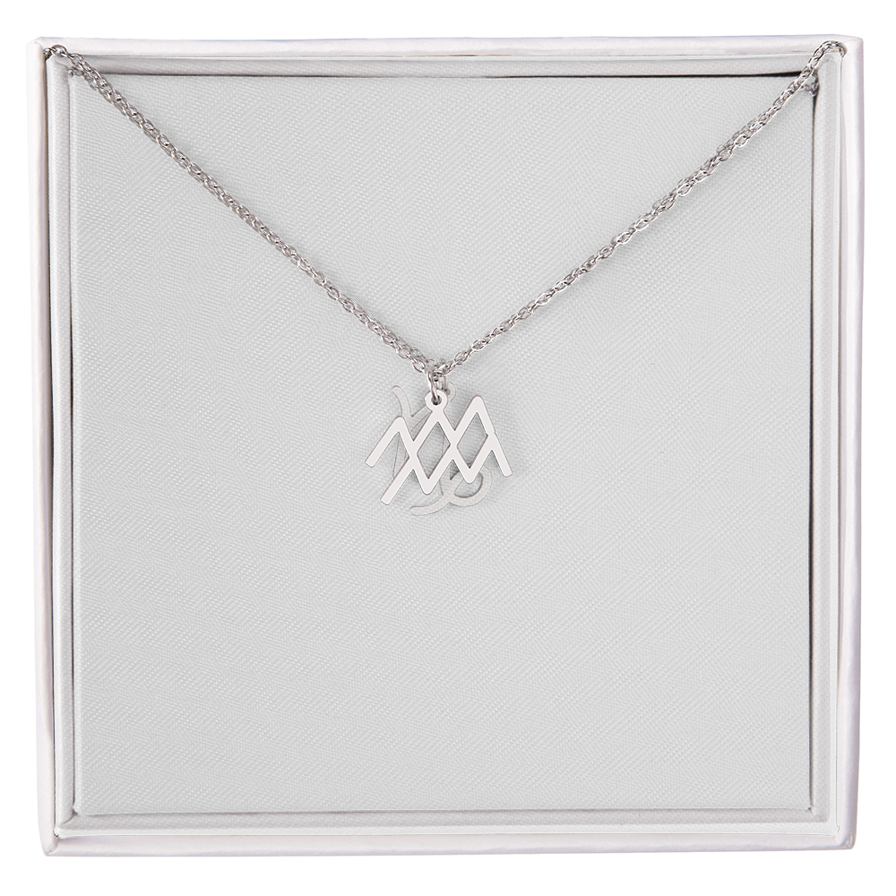 Personalized Zodiac Sign Necklace – Star Sign Jewelry for Birthday or Anniversary