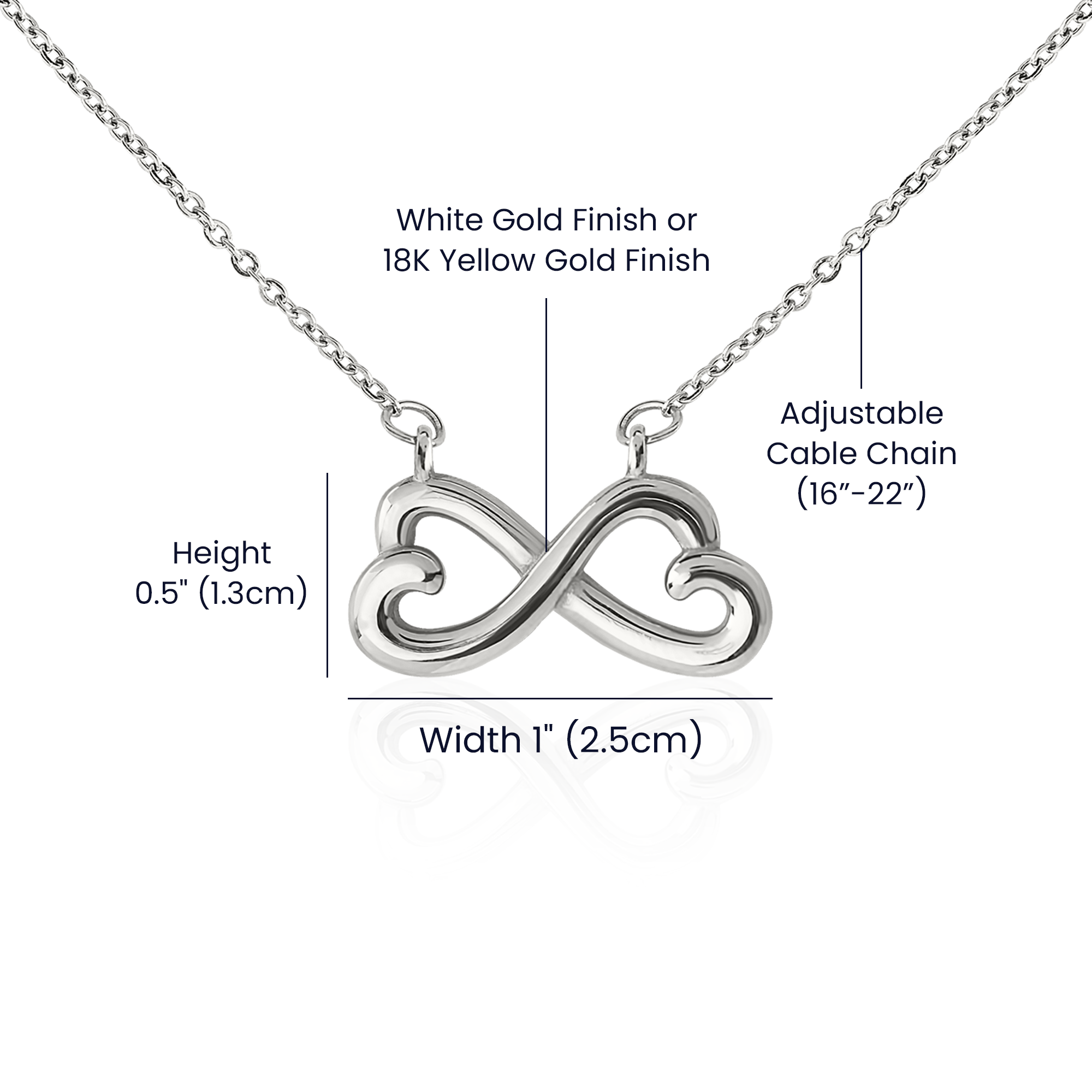 Endless Love Infinity Necklace