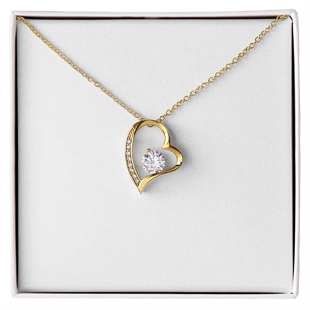 Forever Love Heart Necklace – Timeless Gift for Her